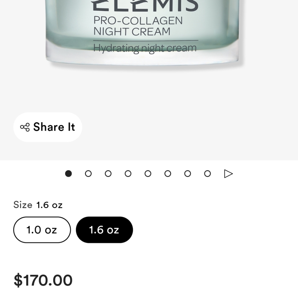 NIB ELEMIS PRO-COLLAGEN NIGHT CREAM - Picture 3 of 14